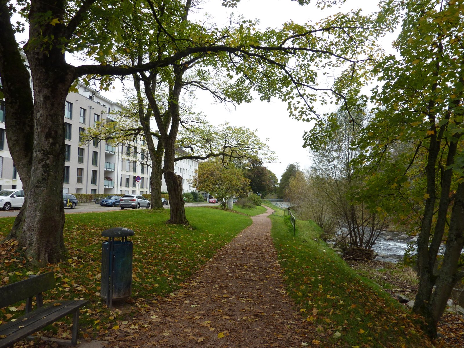 Dreisamweg Richtung Stadt